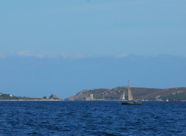 Boat near Tresco, Isles of Scilly