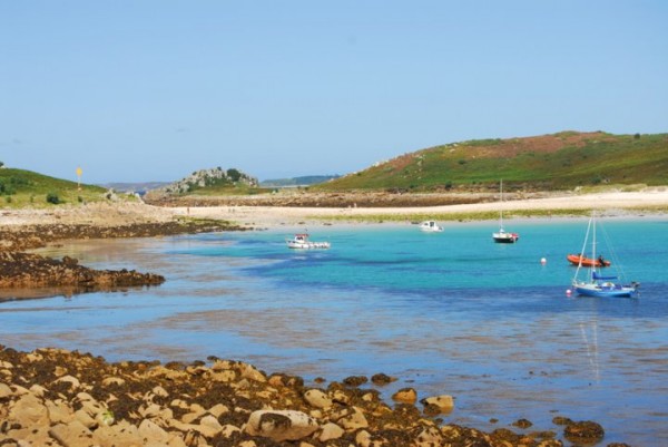 St. Agnes and Gurgh's spit and beach