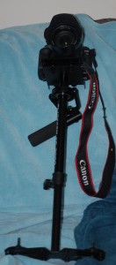 Glidecam XR-2000 on Canon 5D mk II
