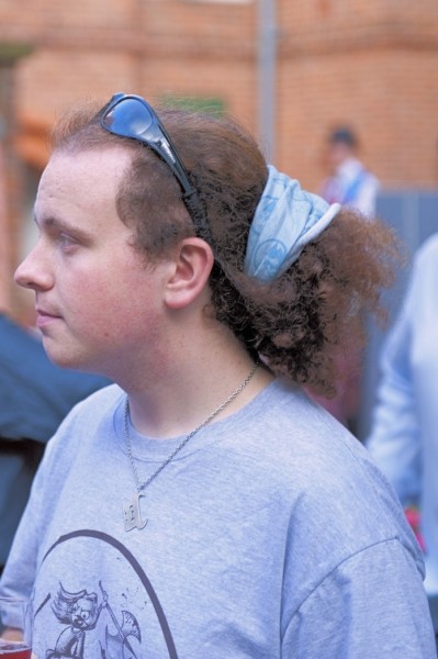 With ALL the hair (© Matthew Bloch 2012)