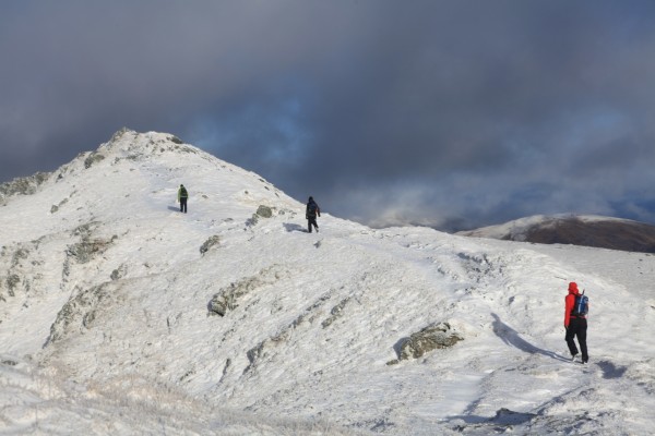 Approaching a summit, near Ben Lawers, Scotland