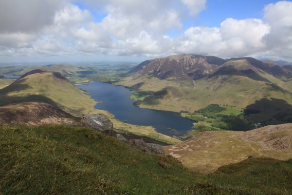 But much betterwhen we got up onto Red Pike