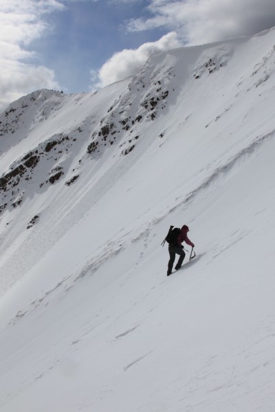 A sticky ascent up Beinn Eighe, Torridon, Scotland, March 2013