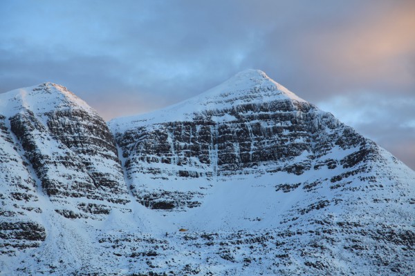 Search & Rescue Helicopter, Stuc a Choire Dhuibh Bhig, Torridon, Scotland